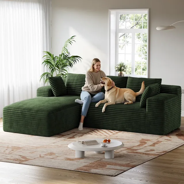 Living Room 101" black green