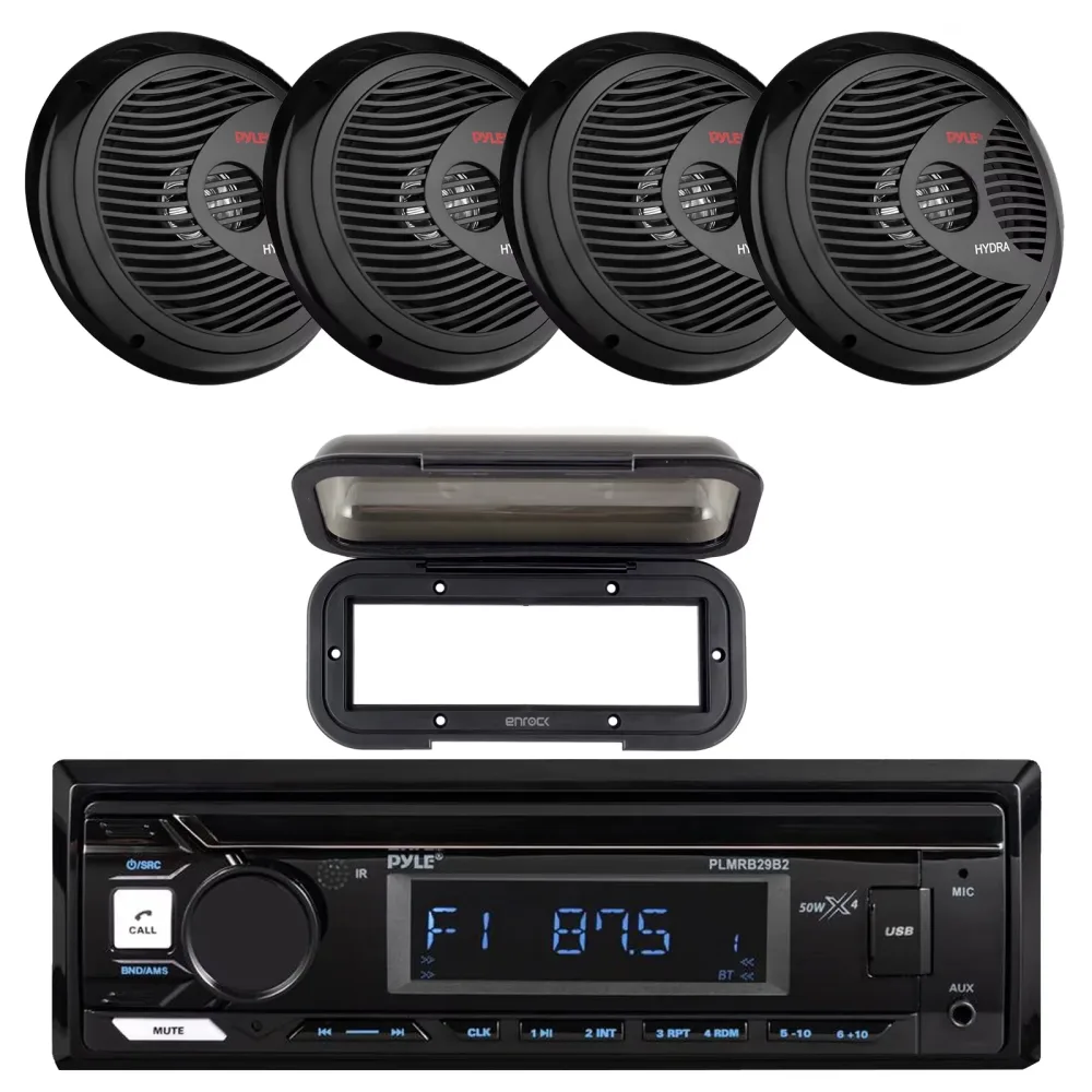 Stereo Receiver 8' 180w bluetooth