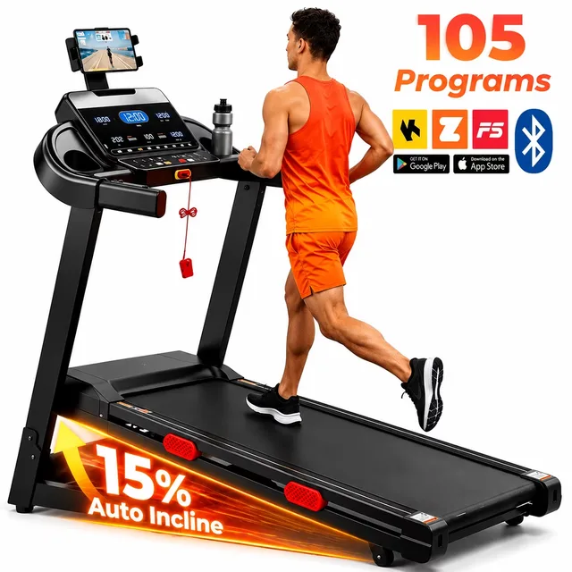 Treadmill 3.9hp 300 lbs folding
