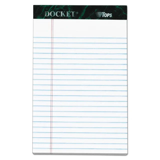 Perforated Pads 5 packs white 8"