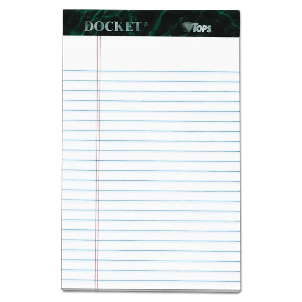 Perforated Pads 5 packs white 8"