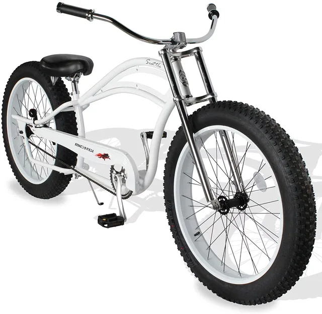 Cruiser Bike 26" white 15"