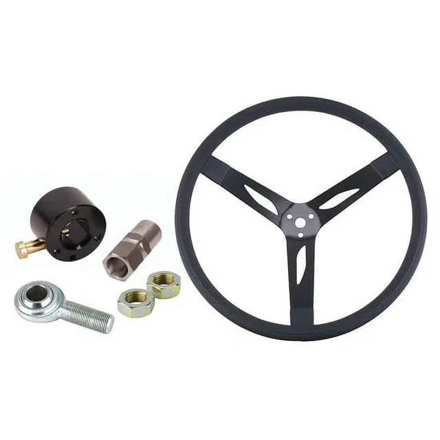 Steering Wheel 15 inch black 2.75 inch