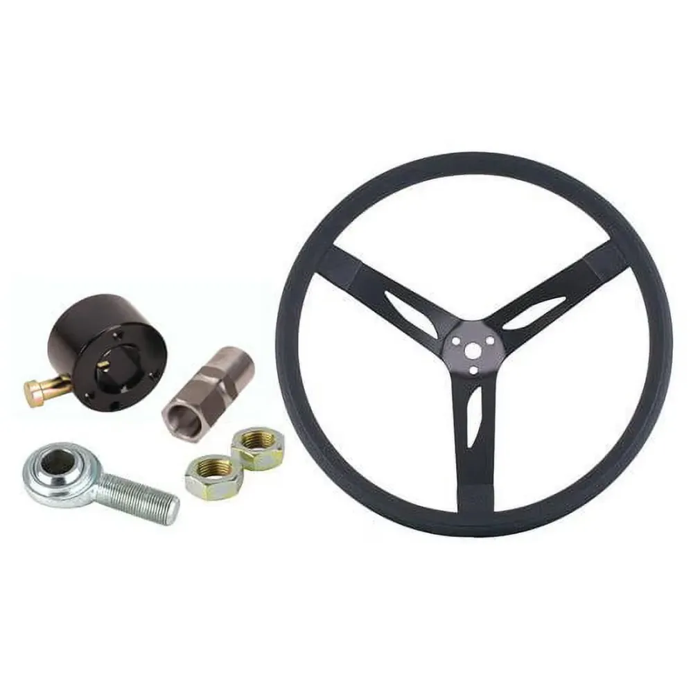 Steering Wheel 15 inch black 2.75 inch