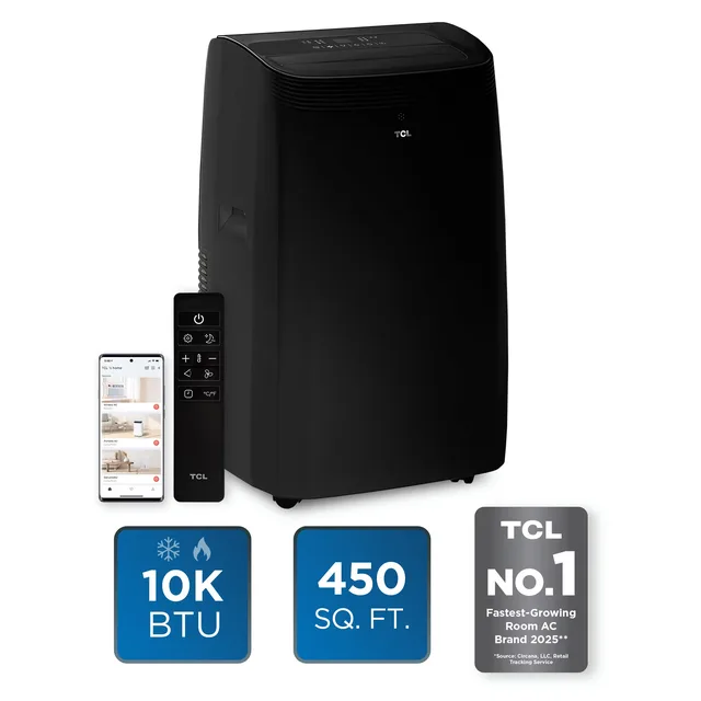Air Conditioner portable black 2025 v