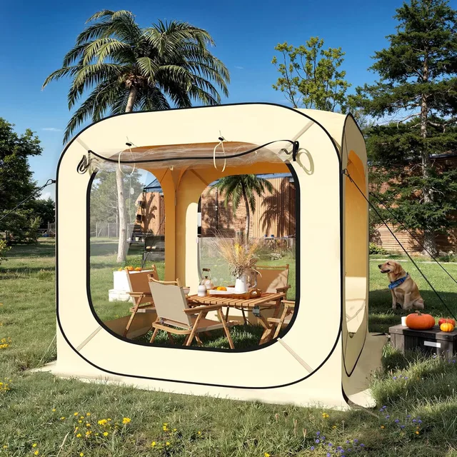 Family Tent 6 ft 6-8 person windproof