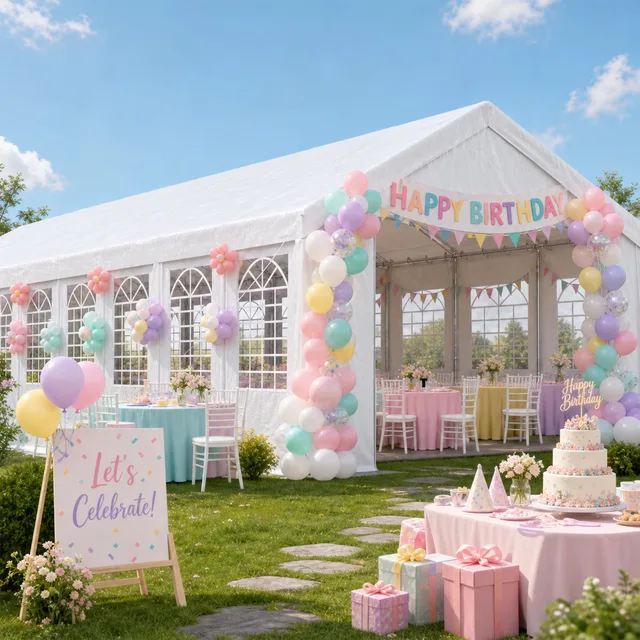 Party Tent 60 ft 20' 50'