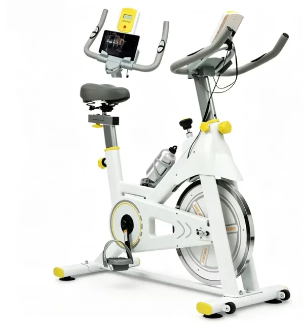 Cycling Bike yellow white heavy-duty