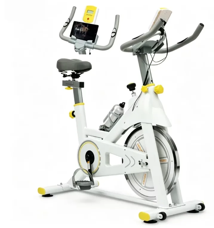 Cycling Bike yellow white heavy-duty