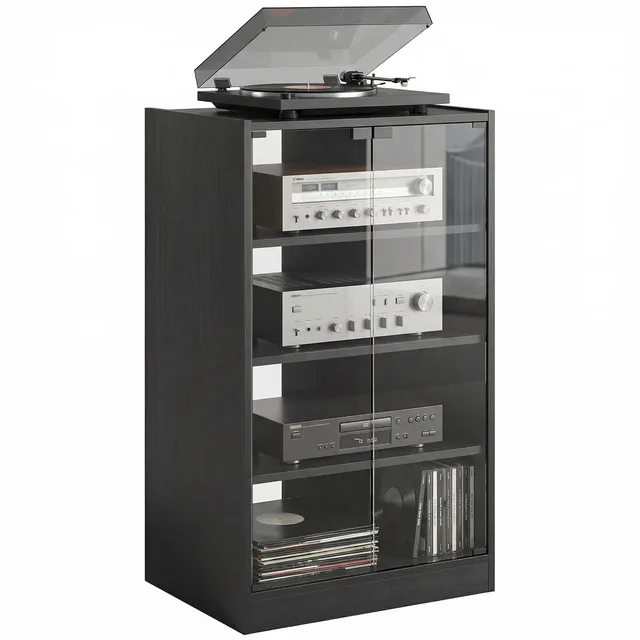 Stand adjustable black 21.25"