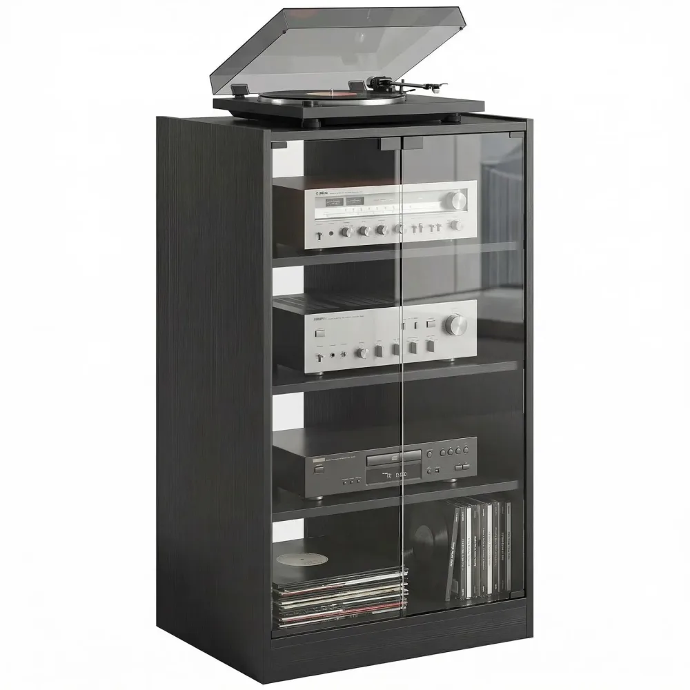 Stand adjustable black 21.25"