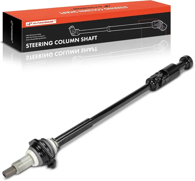 Steering Column 0.29 inch 28 inch black