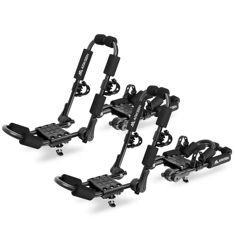 Roof Rack 2 pairs folding adjustable