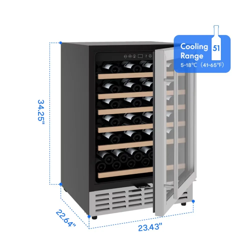 Cooler 23.43" 22.64" 34.25"