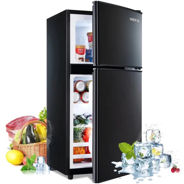 Refrigerator black 17.5" 16.7"
