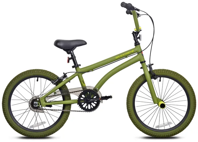 Kids Bikes 18" green 1"