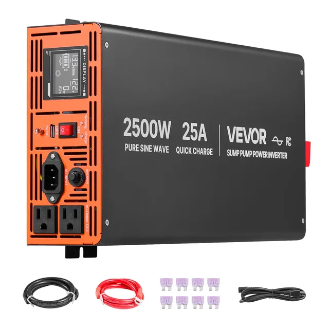 Pump 2500w 120v 12v