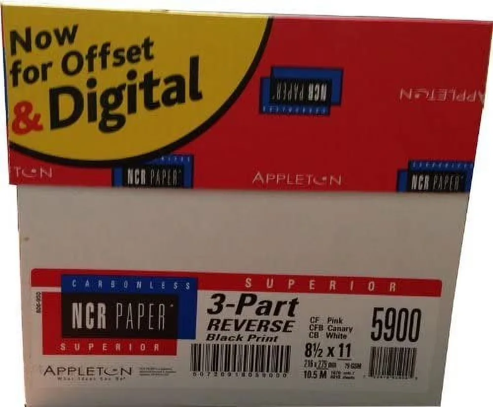 Carbonless Paper white