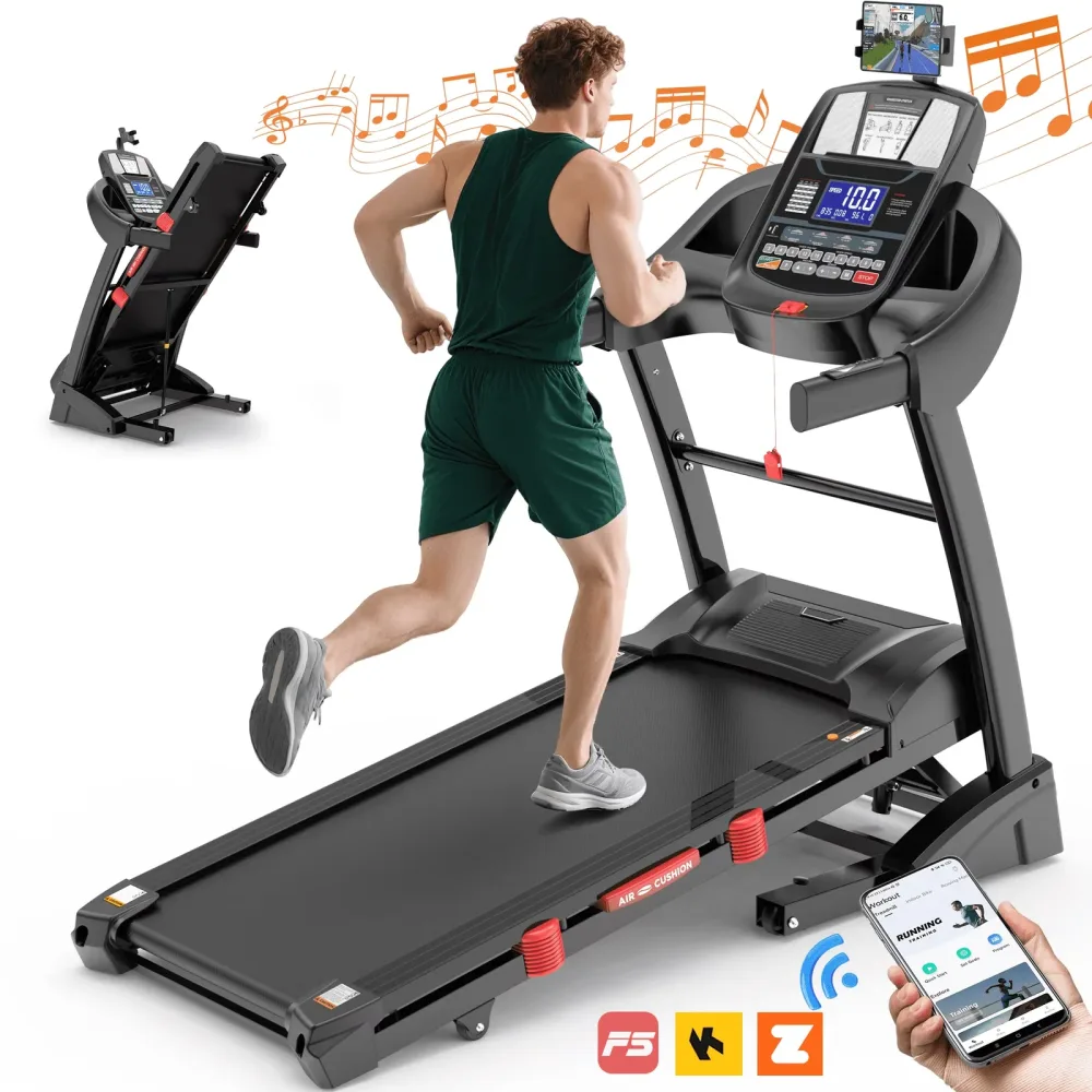 Folding Treadmill 4.75hp 300lbs