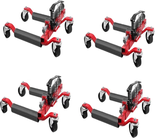 Wheel Dolly 4 pack 1500 lbs red