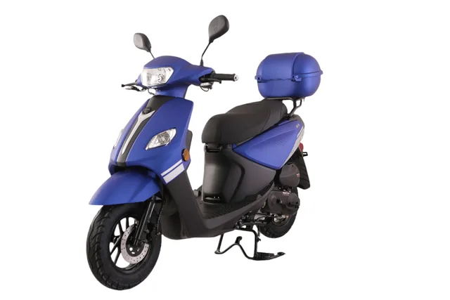 Scooter locking blue 330 lbs
