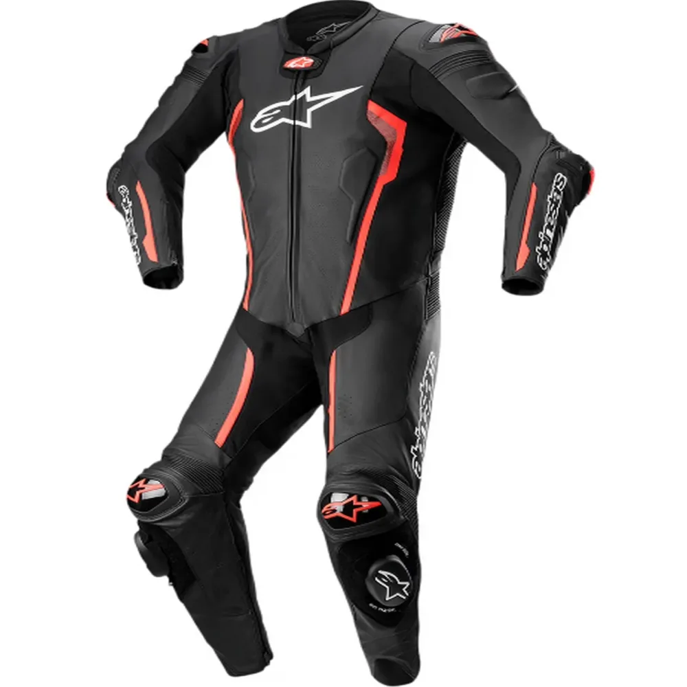 Mens Motorcycle black red 66.8 lb