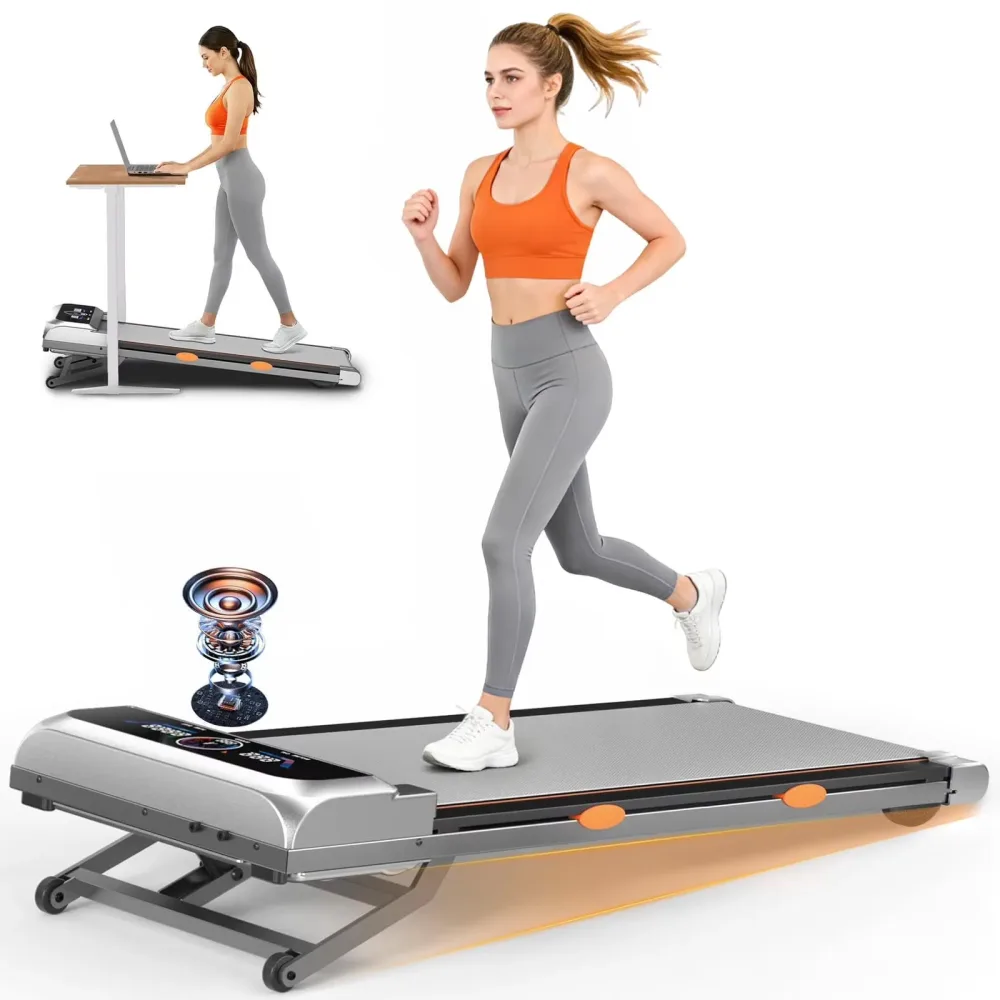 Pad Treadmill 3.5hp 450lbs foldable