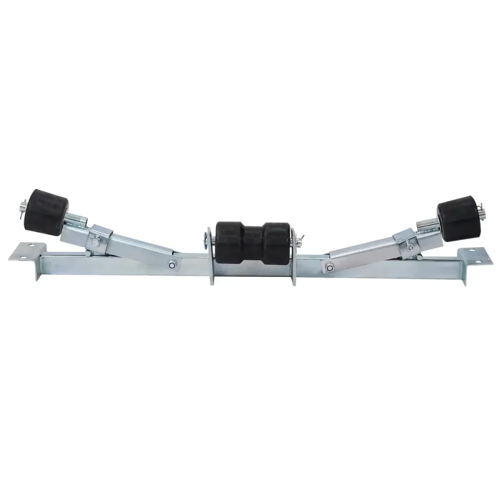 Boat Trailer 1102 lb adjustable silver