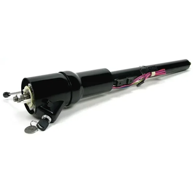 Steering Column black 8"