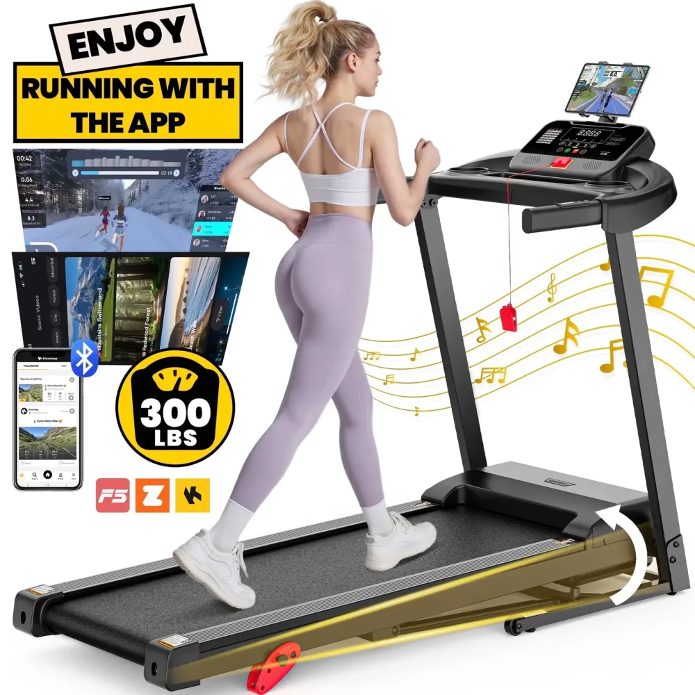 Cardio Machines 3 hp 300 lb bluetooth