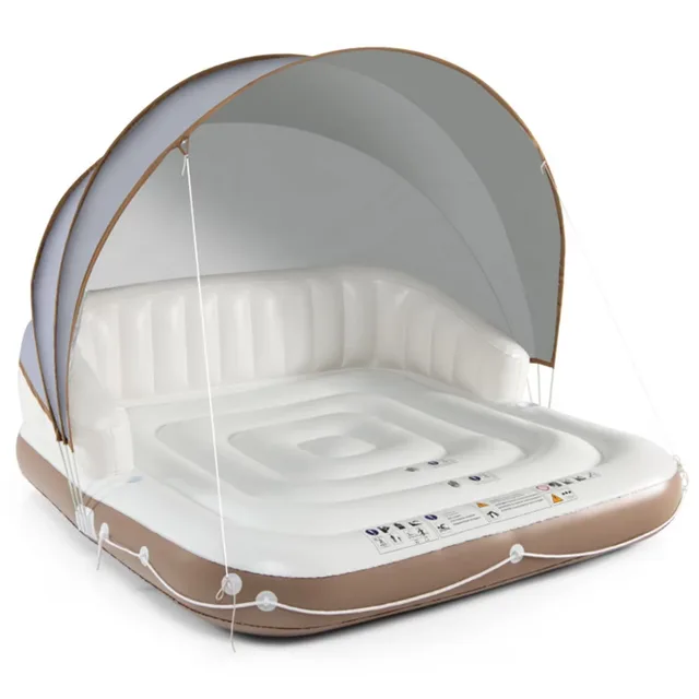 Canopy adjustable folding silver