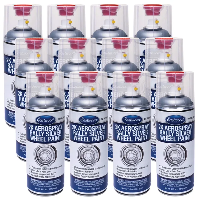 Paint 11.5 oz 12 pack silver