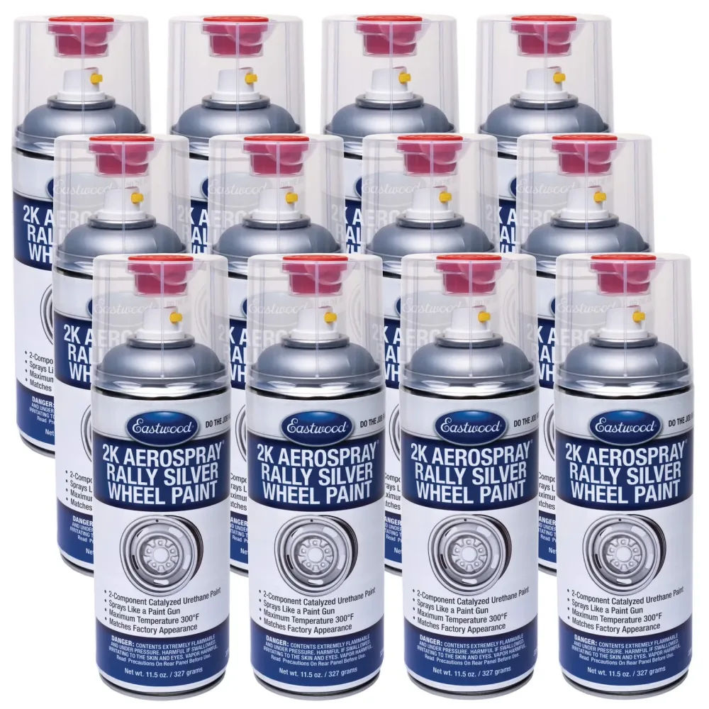 Paint 11.5 oz 12 pack silver