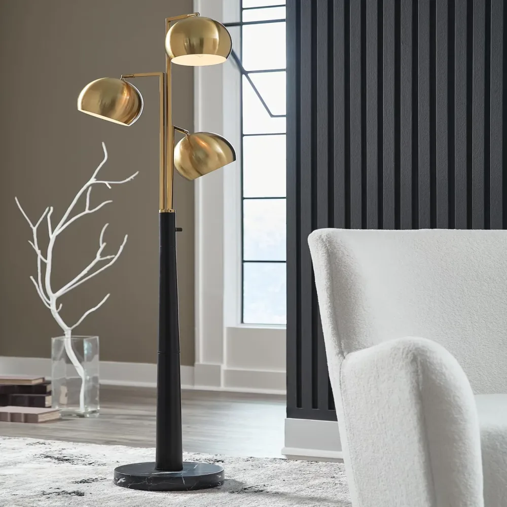 Floor Lamp black adjustable