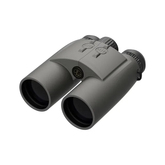 Binoculars gray red