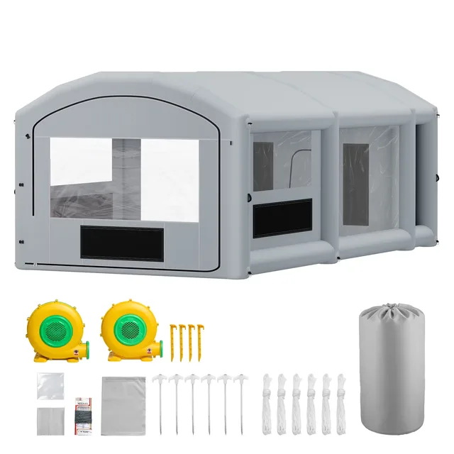 Tent 12 ft portable gray