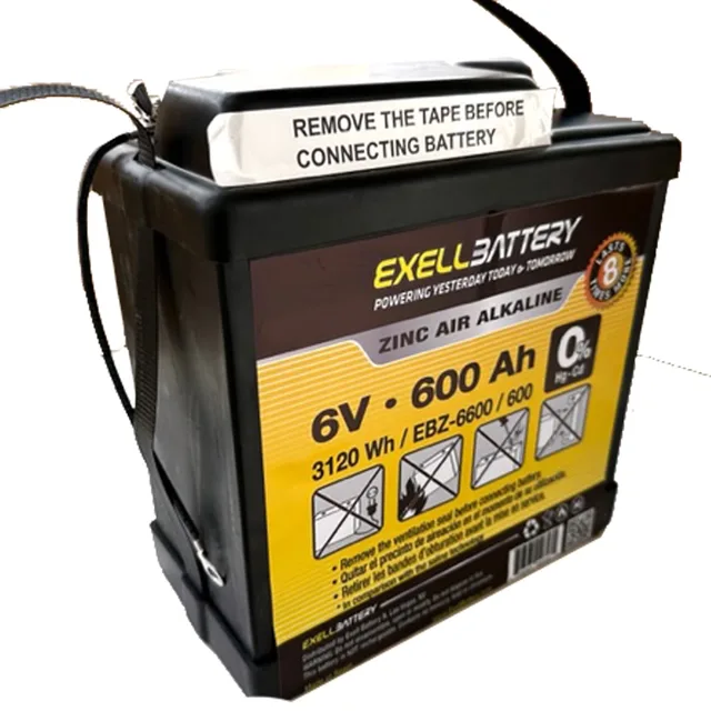 Battery 6v rechargeable