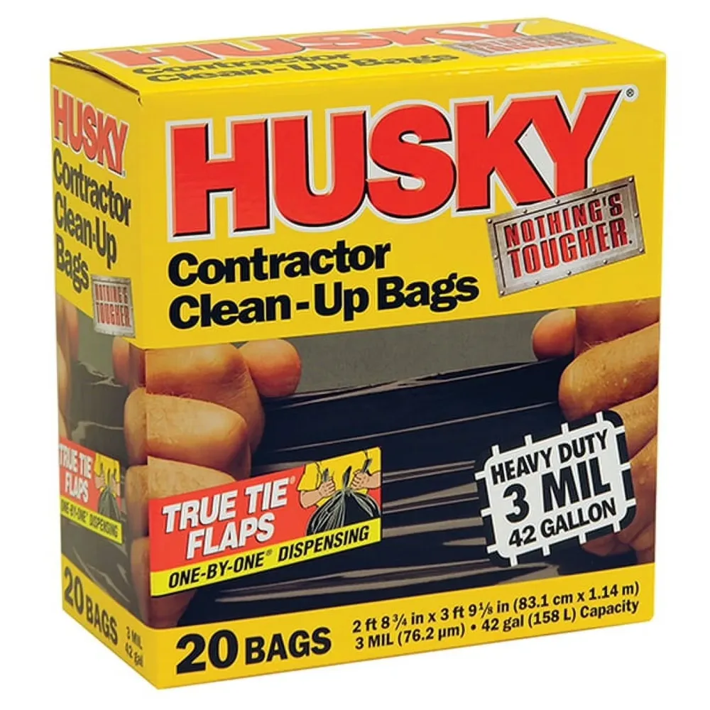 Trash Bag black 42 gallon heavy-duty