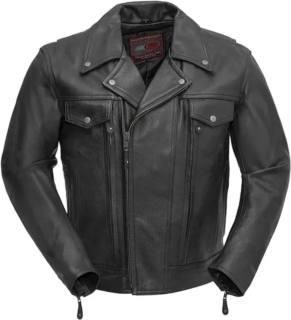 Motorcycle black adjustable insulated