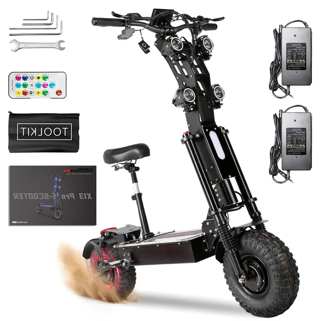 Electric Scooter 10000w 72v 14"