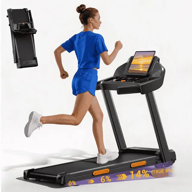 Folding Treadmill 3.0hp 300 lbs