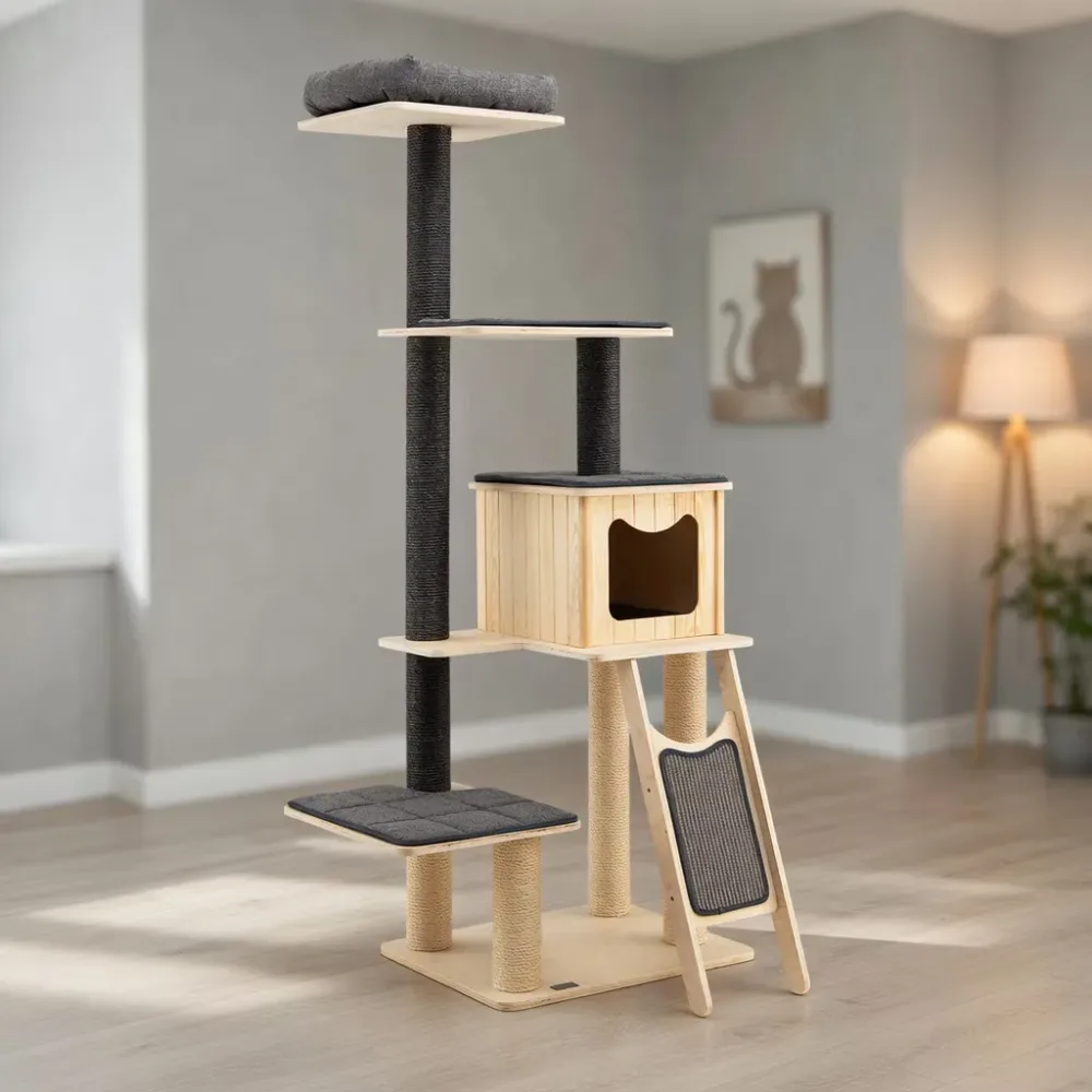 Furniture & Enrichment 69" gray 0.8"