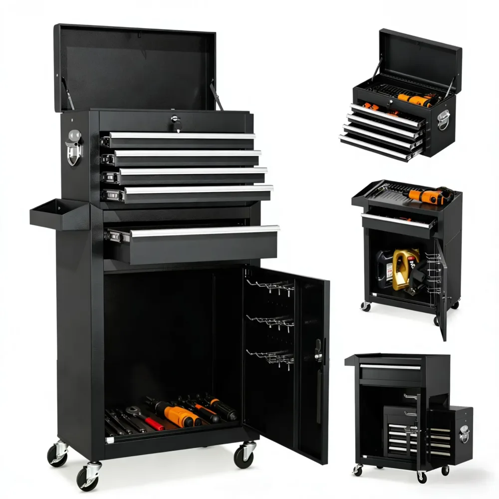 Tool Cabinet black 500 lbs 11 lbs