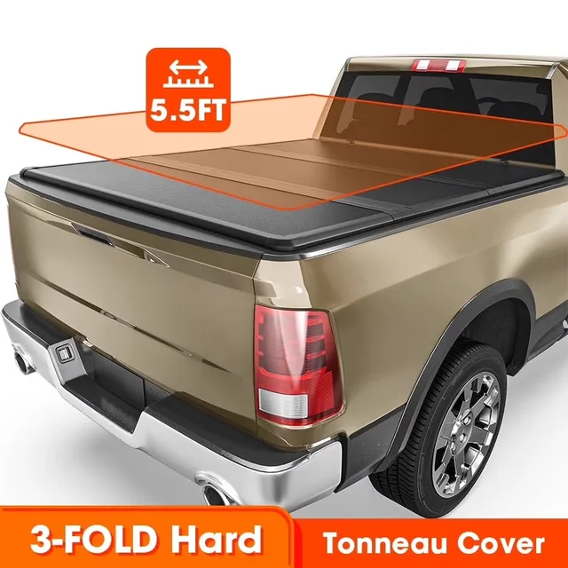 Tonneau Cover 5.5ft black 5.5 ft