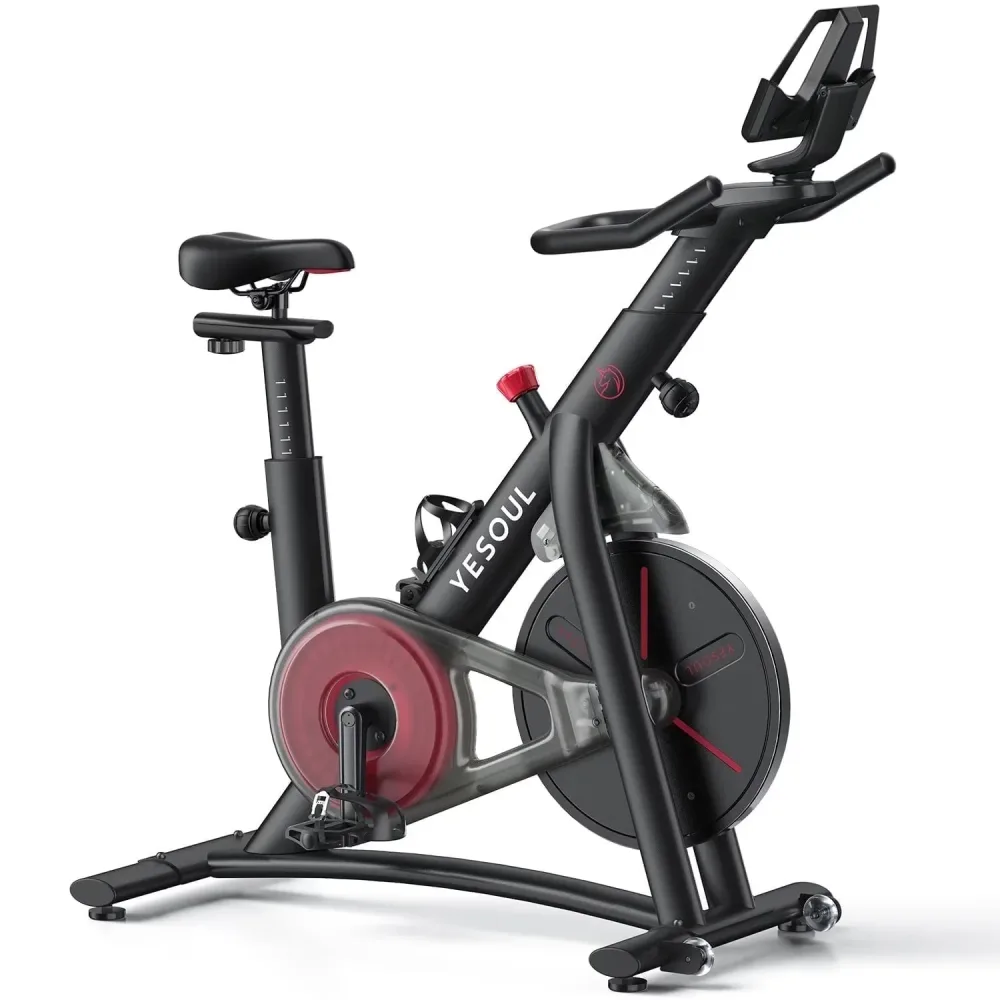 Exercise Bike black bluetooth adjustable