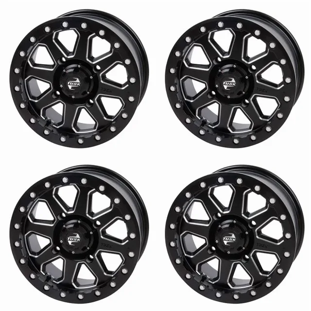 Beadlock Wheel 4 pack black 10mm