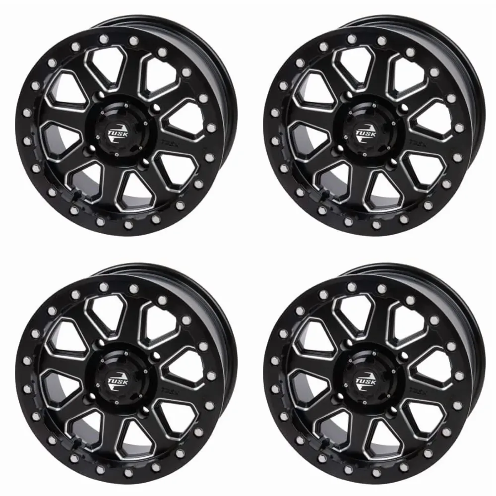 Beadlock Wheel 4 pack black 10mm