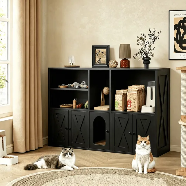Cat Litter black 57.9" 17.5"