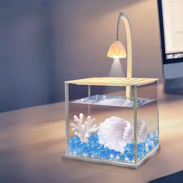 Betta Tank led adjustable blue