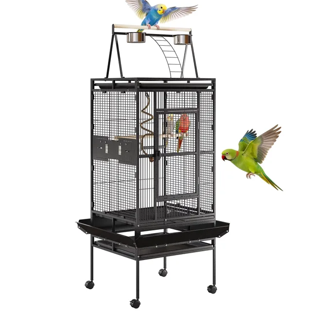 Parrot Bird black 23.81" 22.05"